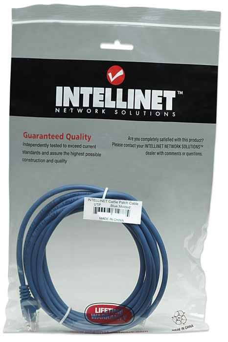 EAN 766623319829 - Intellinet 319829 cable de red Azul 5 m U/UTP (UTP) imagen 2