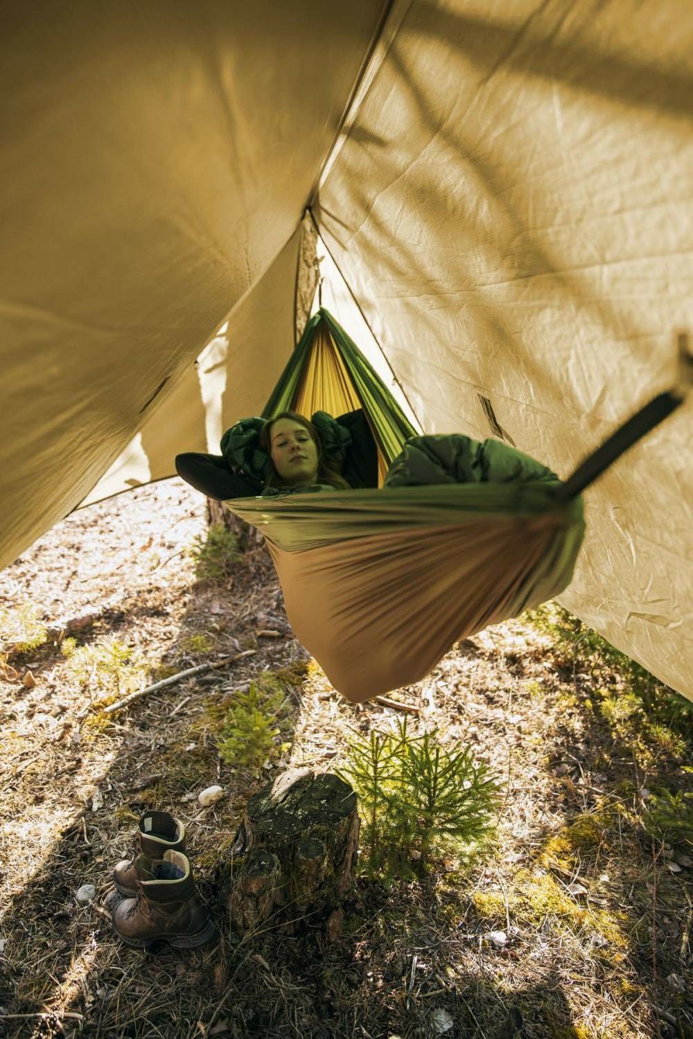Amazonas Adventure Wing Tarp, Vela Solar (Marrón, Funda Impermeable Para Hamacas) Az-3080016