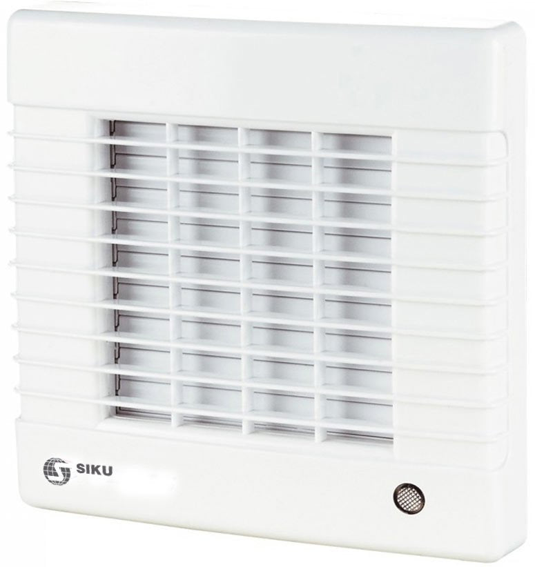 Siku 150 Azl, Pared, Badezimmer, Küche, Restaurant, Toilette, Blanco, Plástico, Ip24, 295 M³/H
