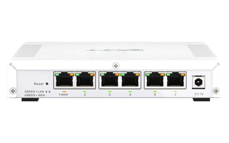 EAN 4713213519967 - QNAP QHora-321 router 2.5 Gigabit Ethernet Blanco imagen 6