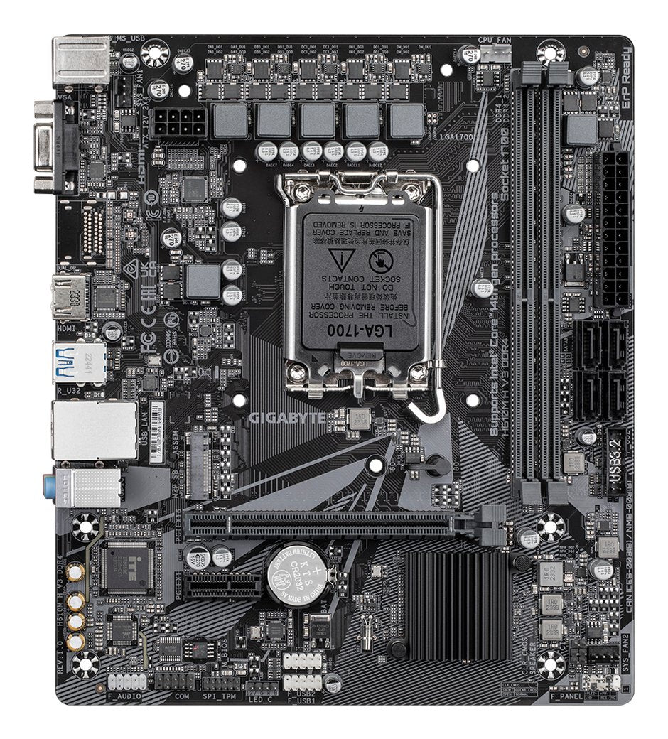 EAN 4719331859718 - GIGABYTE H610M H V3 DDR4 placa base Intel H610 Express LGA 1700 micro ATX imagen 2
