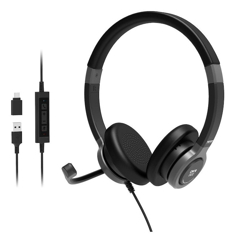 Port Connect Stereo Headset Wired Usb Pro - OnR 300