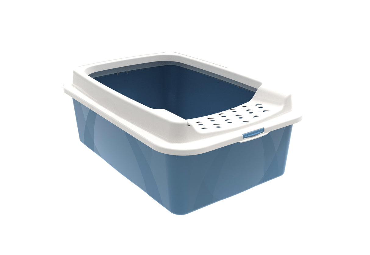 EAN 7610859232854 - Rotho Bonnie Gato Bandeja higiénica abierta Azul, Gris imagen 1