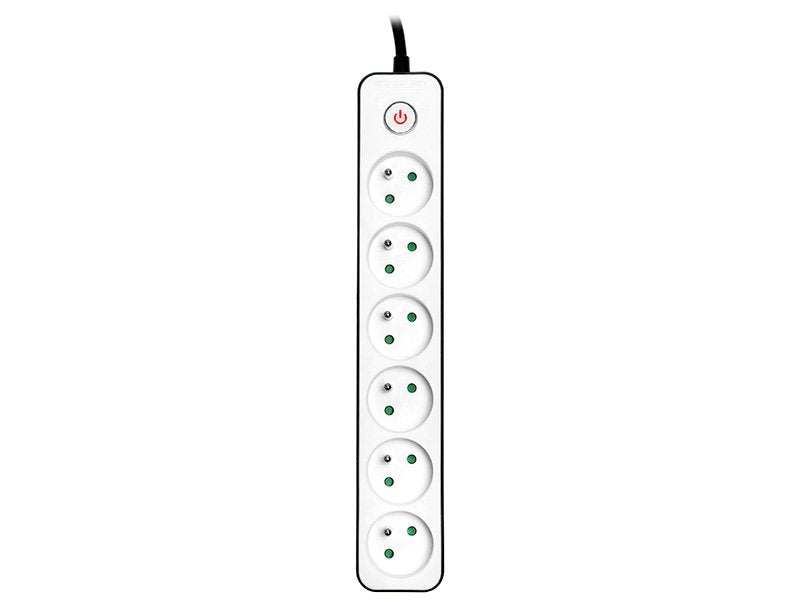 EAN 5907512863268 - Tracer Zebra Negro, Blanco 6 salidas AC 1,5 m imagen 2