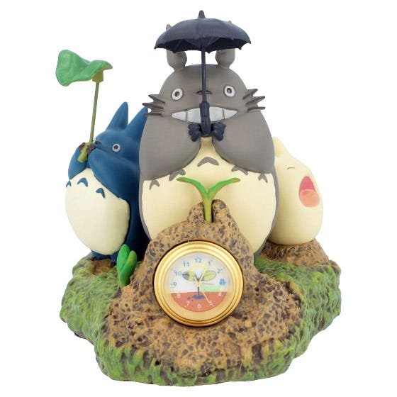 Baile Dondoko Reloj De Mesa Figura 10 Cm Mi Vecino Totoro Studio Ghibli