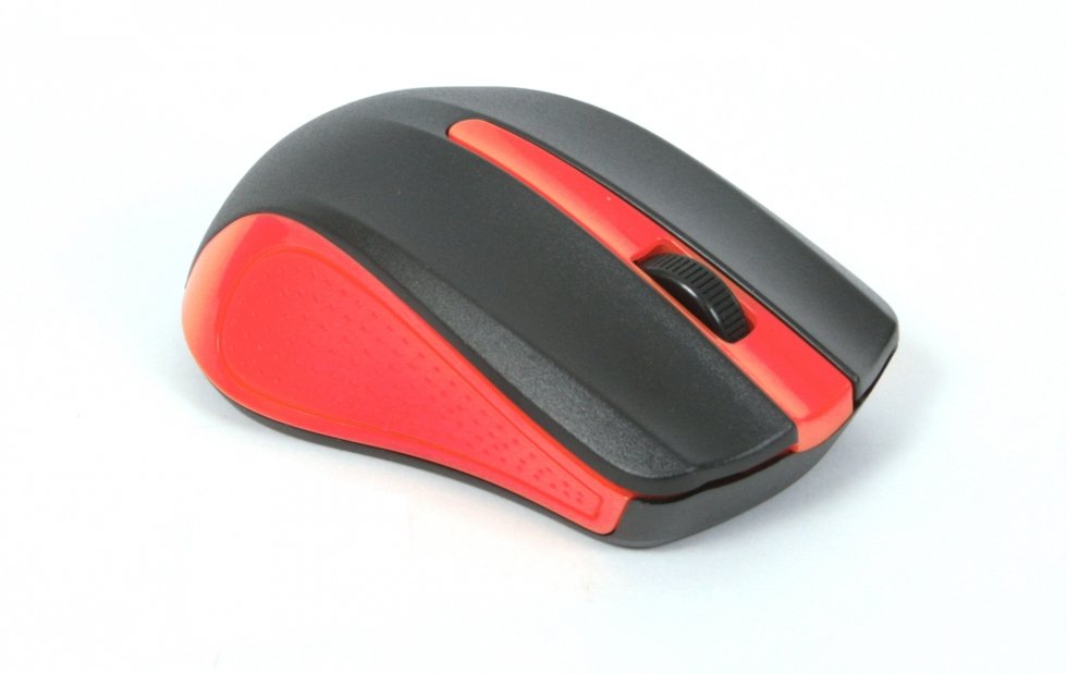 Omega Raton Optico 3d Usb 1000dpi Om05r Rojo