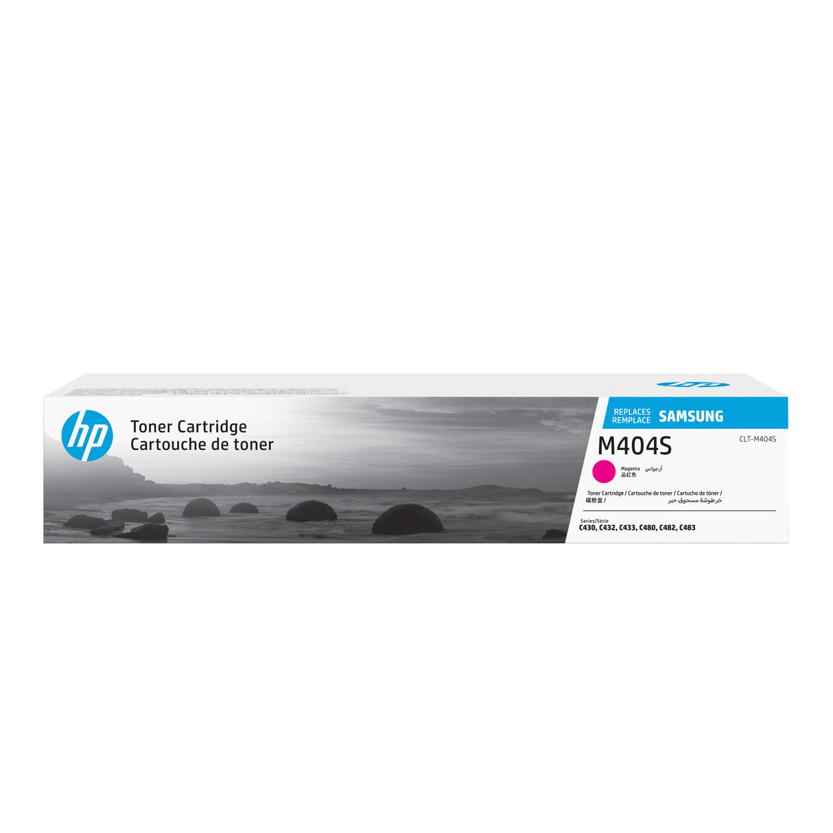 EAN 0191628446612 - Samsung CLT-M404S Magenta Original Toner Cartridge cartucho de tóner 1 pieza(s) imagen 1
