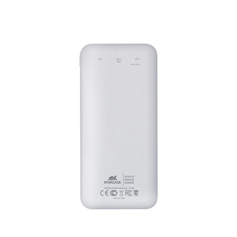 Powerbank Rivacase Va2280 20000mah Usb Tipo A Usb Tipo C