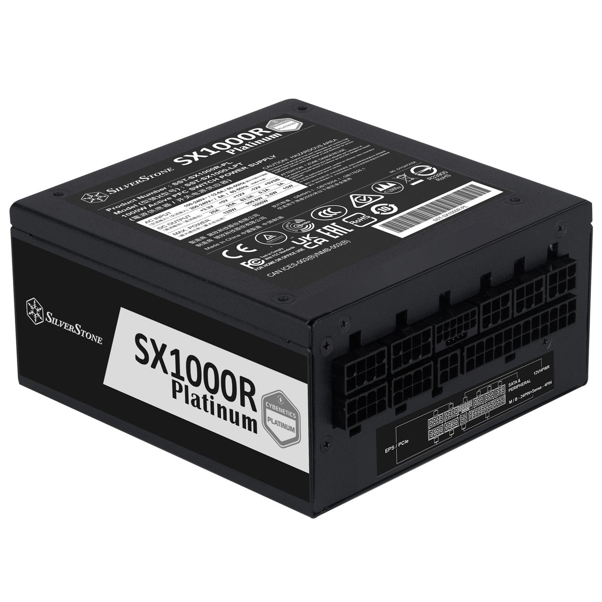 EAN 4710679816173 - Silverstone SX1000R Platinum unidad de fuente de alimentación 1000 W 24-pin ATX SFX-L Negro imagen 4