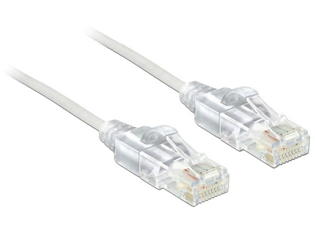 Delock Cable Rj45 Cat.6 Utp Slim 0,5 M