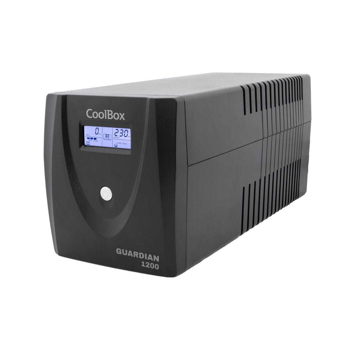 EAN 8437012429284 - CoolBox Guardian 3 LCD 1200VA sistema de alimentación ininterrumpida (UPS) Línea interactiva 1,2 kVA 720 imagen 1