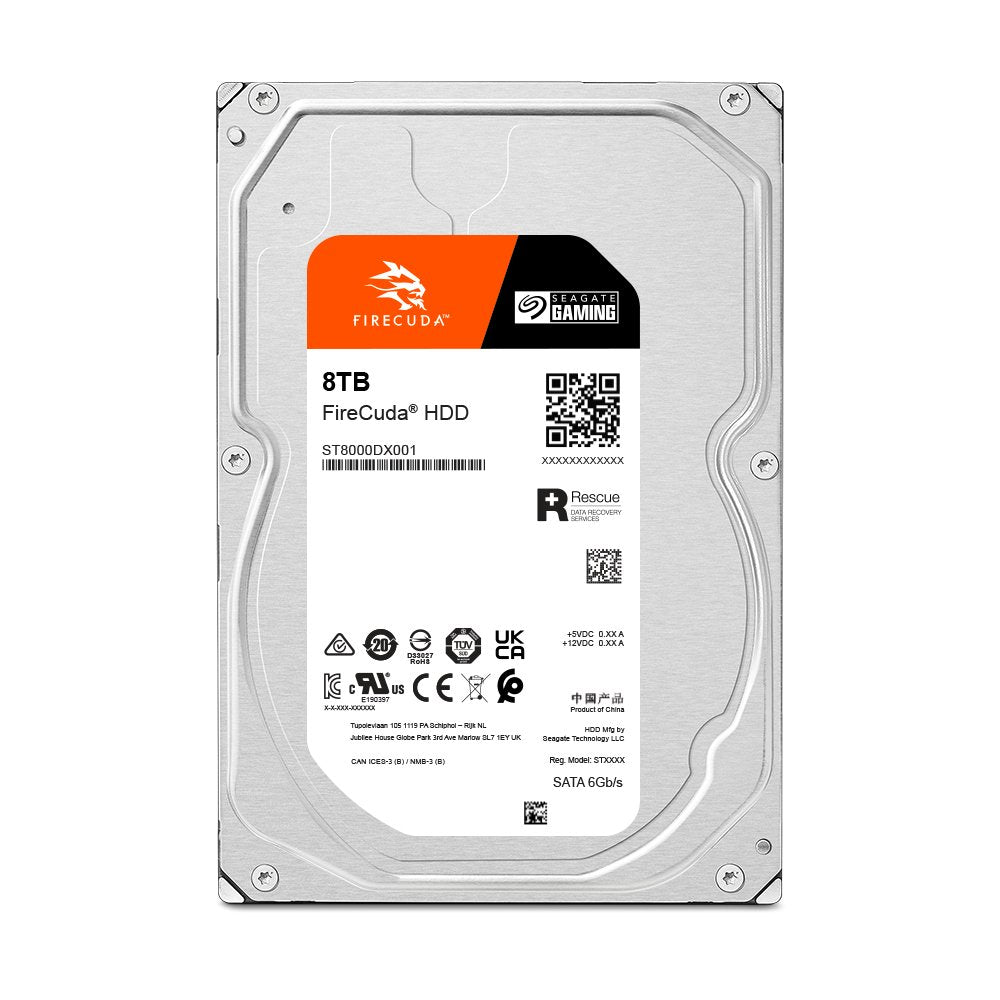 Disco Interno Hdd Seagate Firecuda 3,5" 8tb Sata 6gb/S 7200rpm 256mb