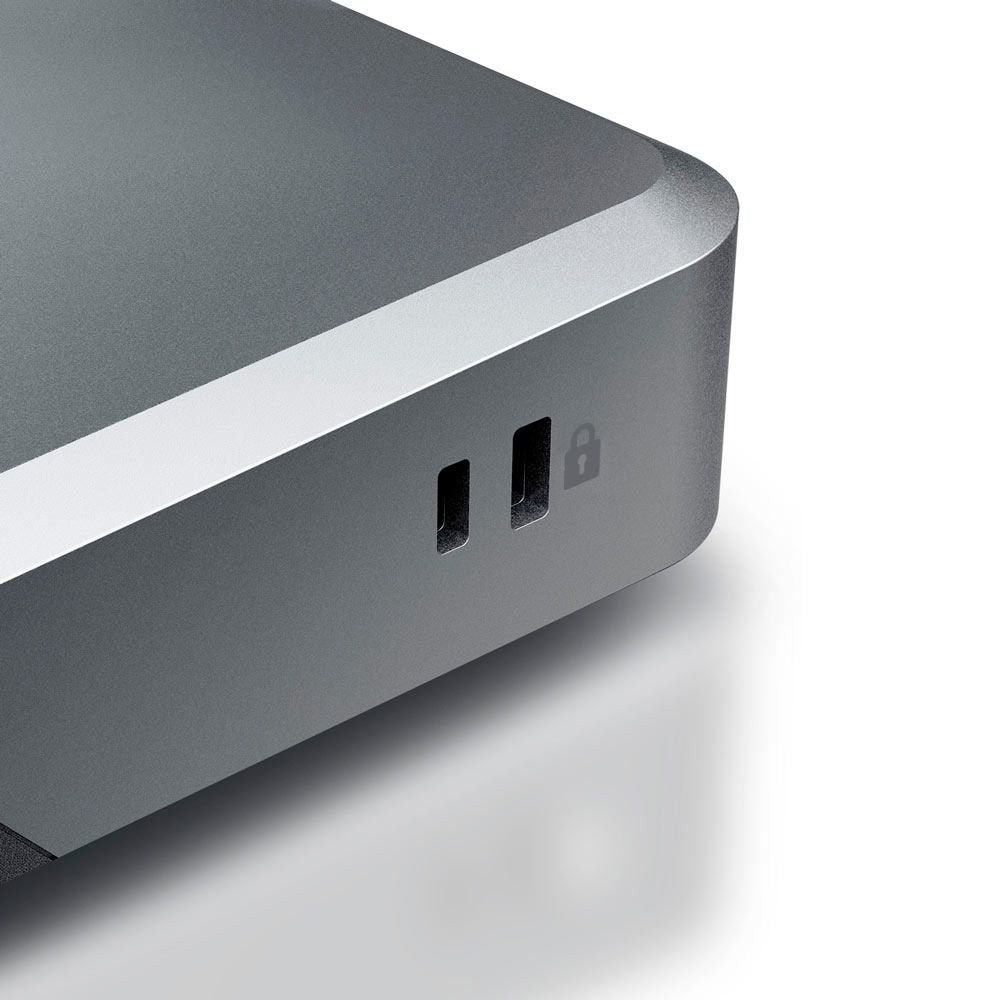 Alogic Mx3 Alámbrico Usb 3.2 Gen 1 (3.1 Gen 1) Type-C Negro, Gris