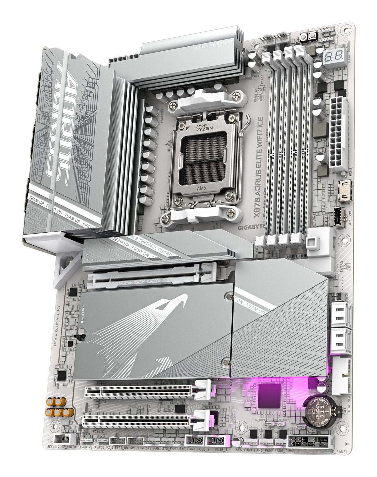 EAN 4719331864682 - GIGABYTE X870 AORUS ELITE WIFI7 ICE AMD X870 Zócalo AM5 ATX imagen 4