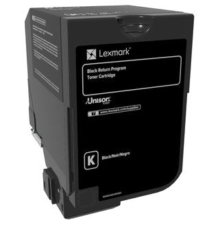 EAN 0734646601368 - Lexmark 74C20K0 cartucho de tóner 1 pieza(s) Original Negro imagen 1