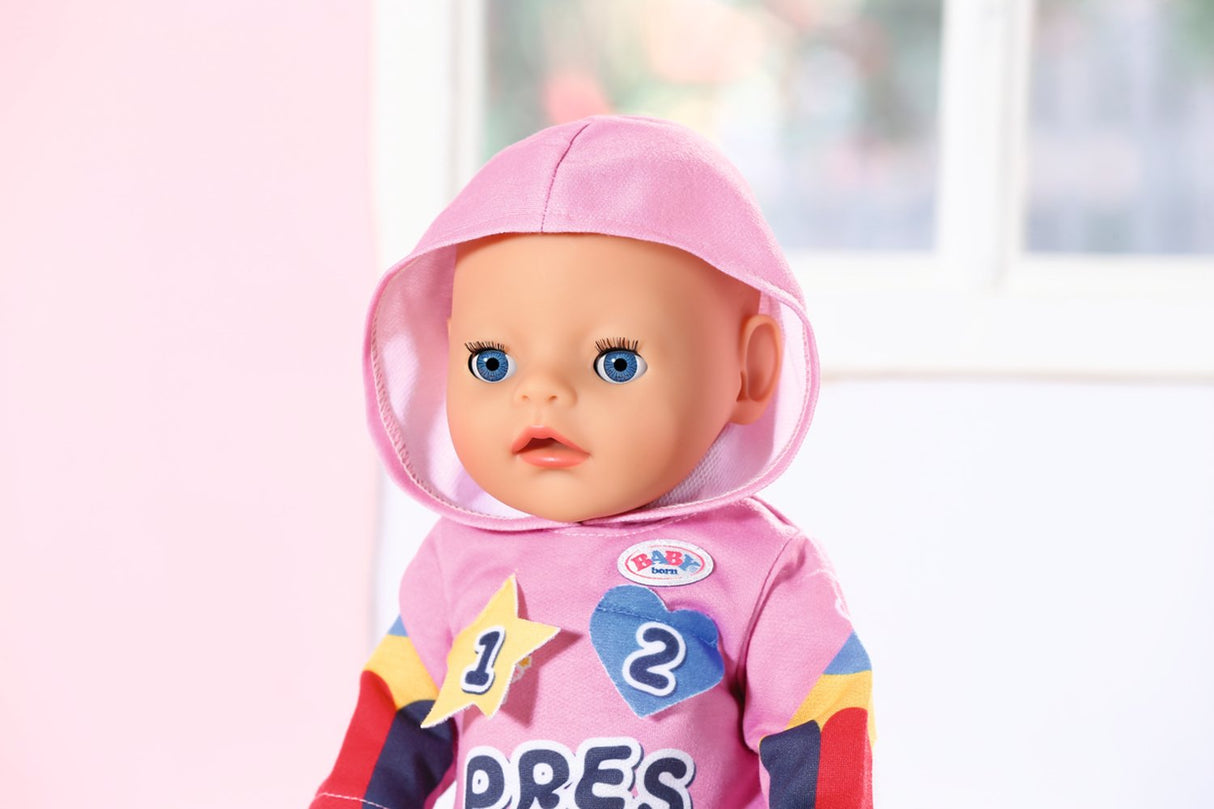 Pelele De Muñeca Baby Born Kindergarten Romper+Badges