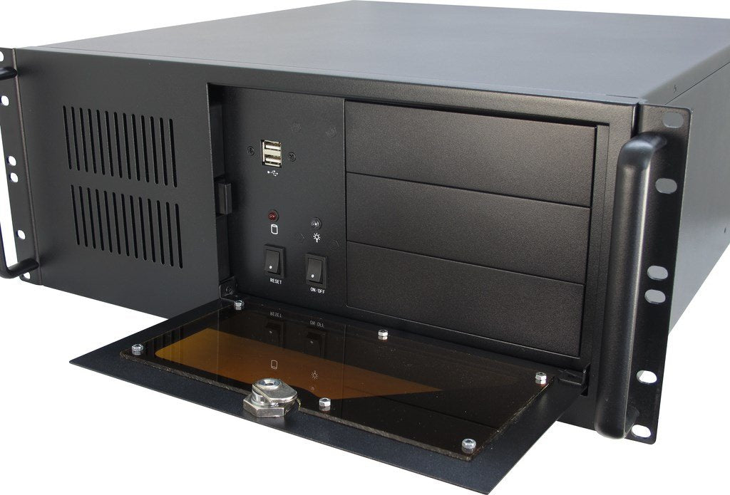 EAN 4260133128101 - Inter-Tech IPC 4U-4088-S Estante Negro imagen 6