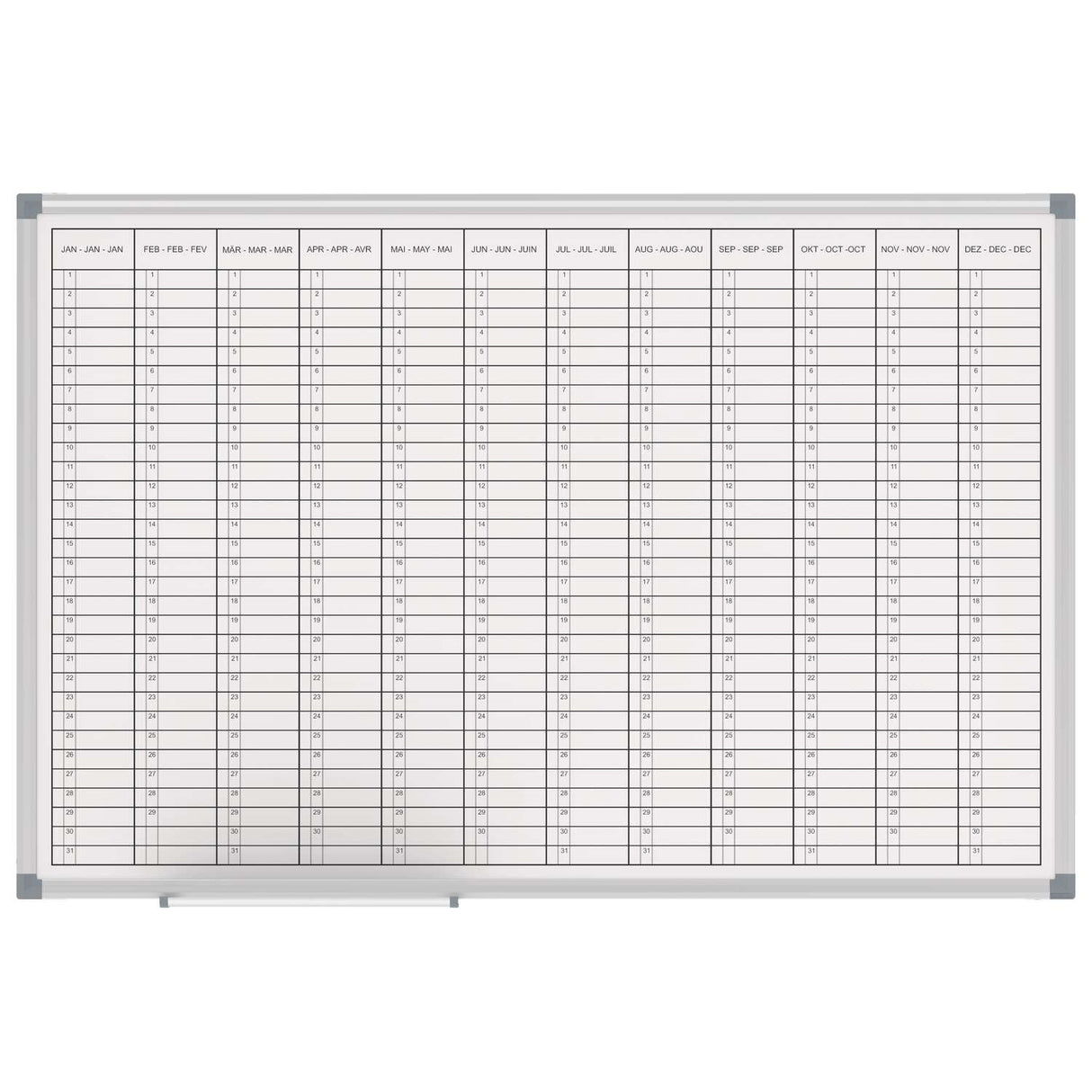 EAN 4002390079358 - MAUL 6466384 planificador de pared Blanco Plurilingüe imagen 1