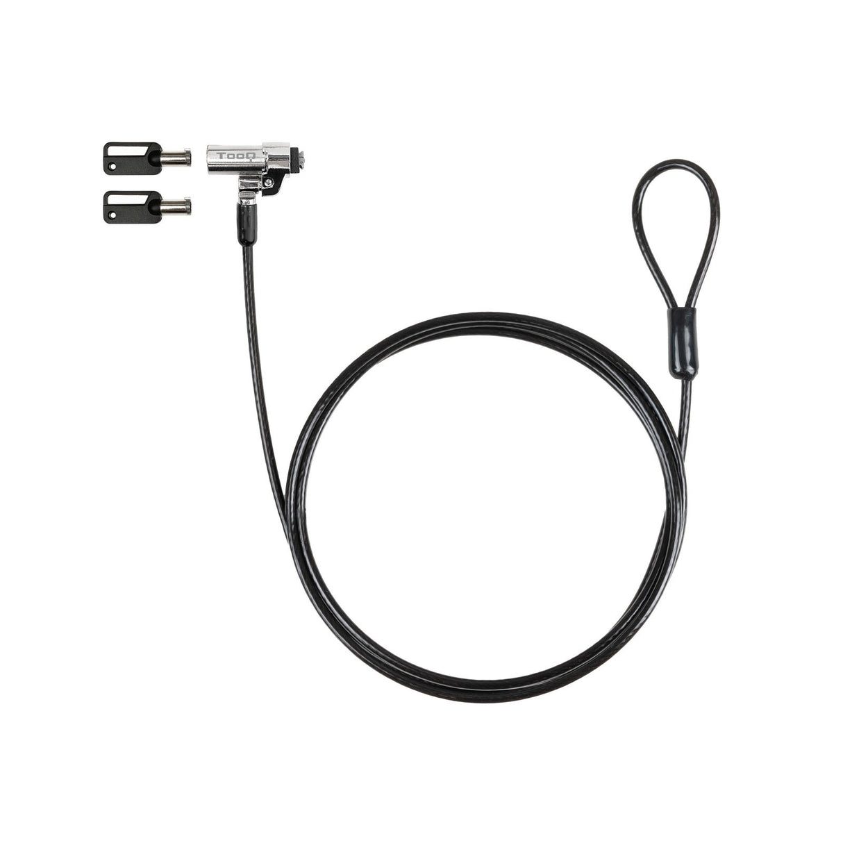 EAN 8433281013667 - TooQ TQCLKC0045-G cable antirrobo 1,5 m imagen 1