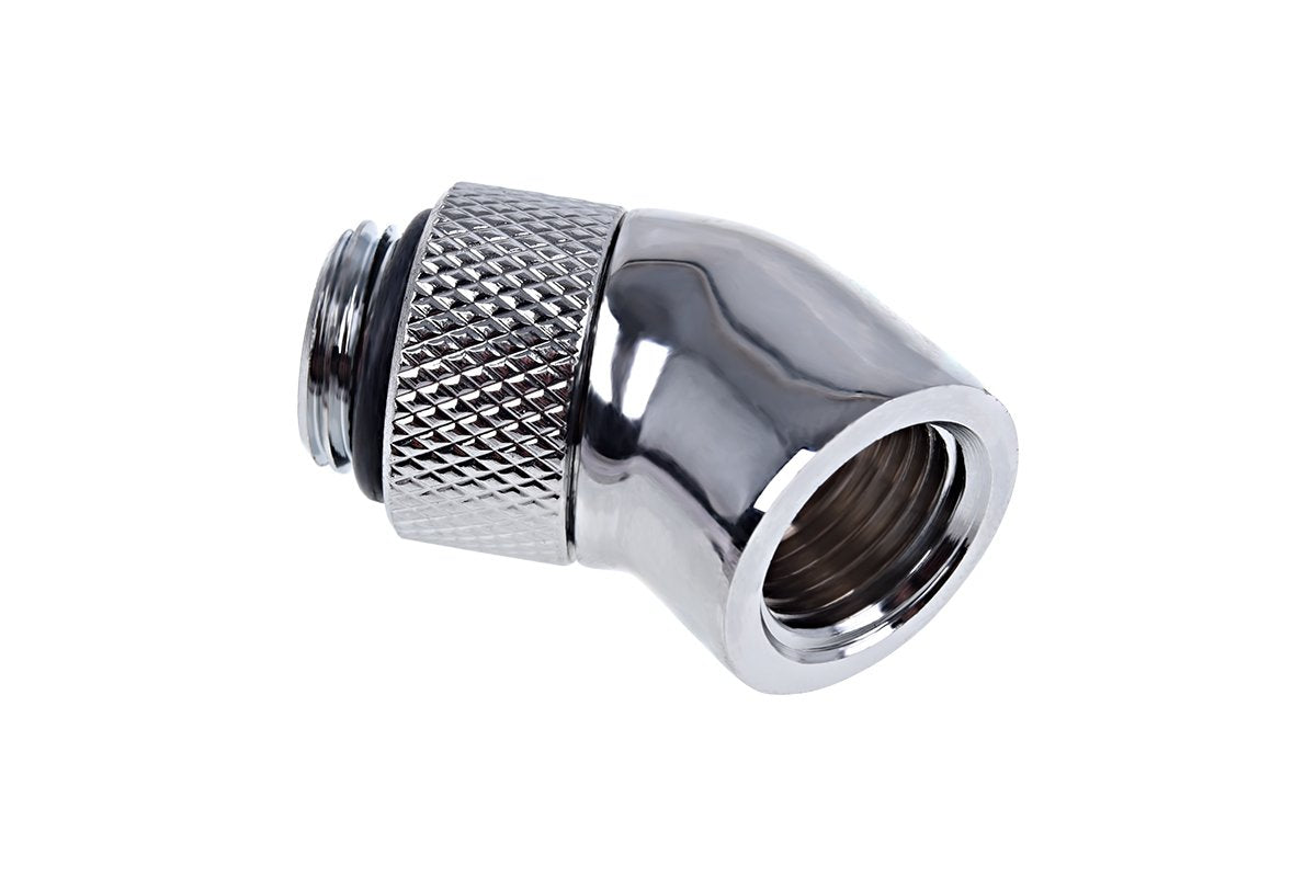 Alphacool Racor 45º Eiszapfen Angled Chrome