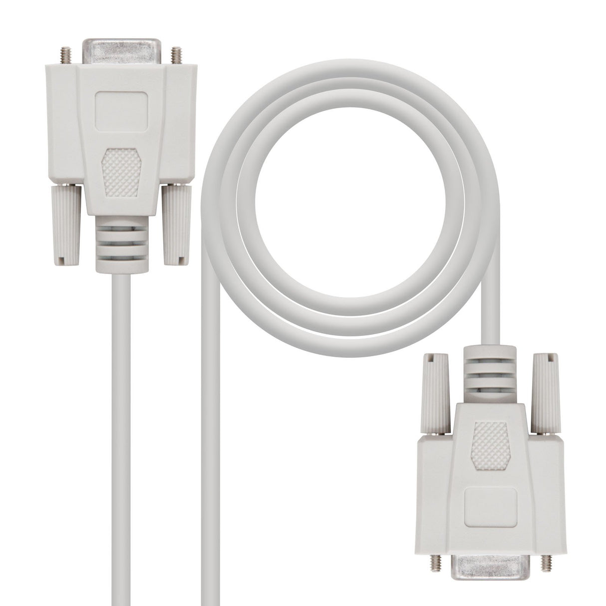 EAN 8433281004115 - Nanocable 10.14.0602 cable de serie Beige 1,8 m imagen 1