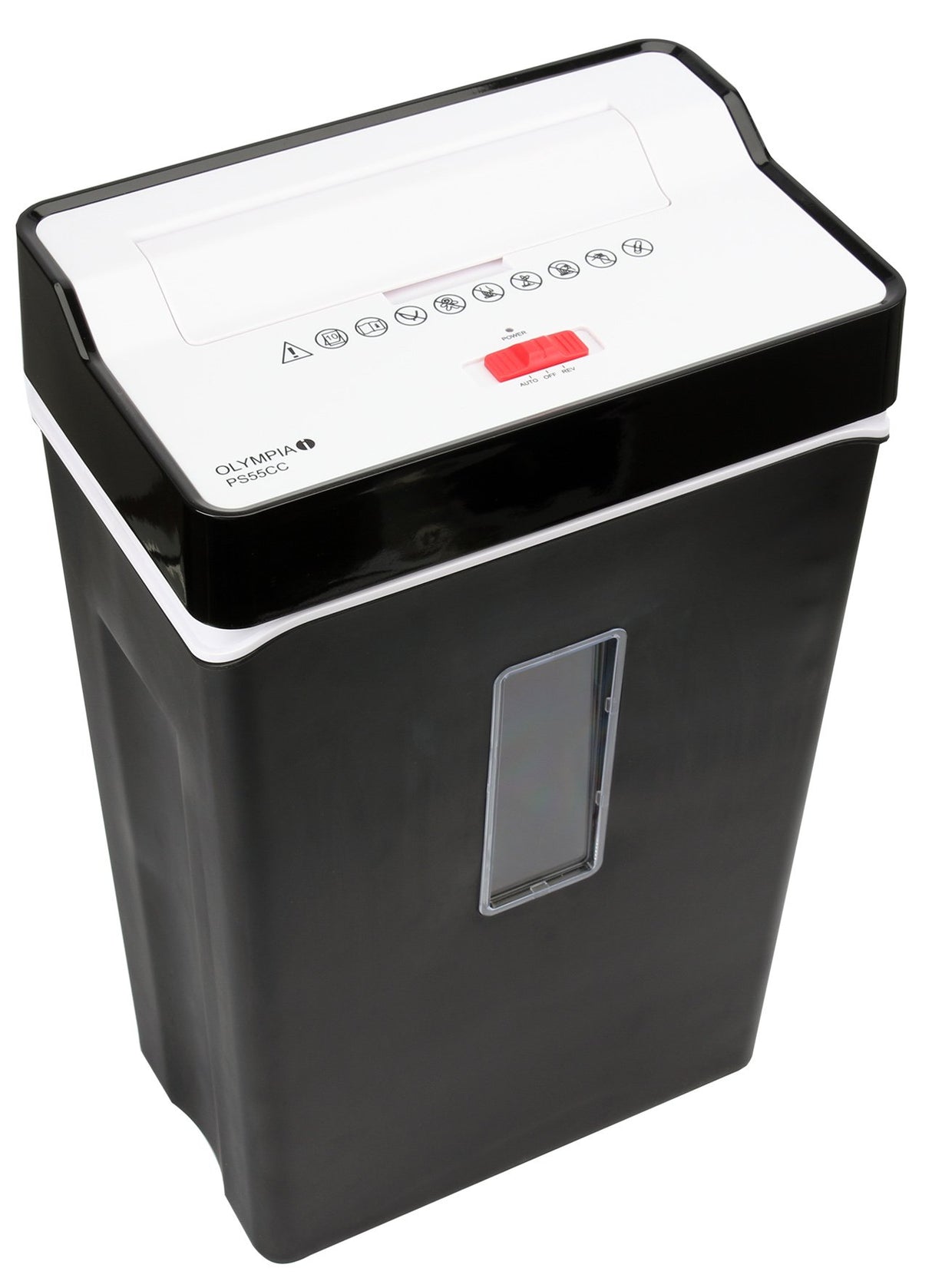 EAN 4030152027125 - Olympia PS 55 CC triturador de papel Corte en tiras 75 dB 22 cm Negro imagen 1