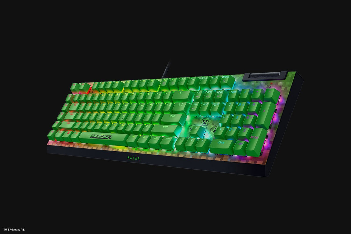 Teclado Razer Blackwidow V4 X Green Switch (Us Layout) (Rz03-04704100-R3m1)