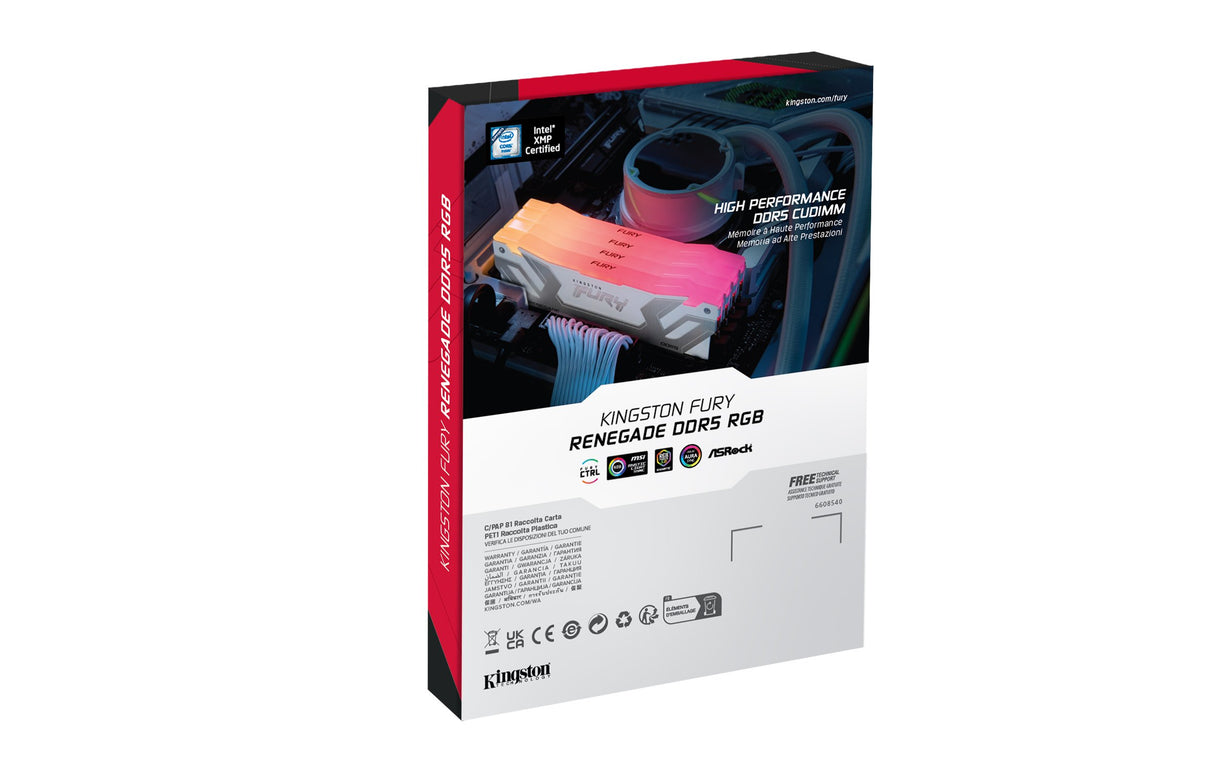 EAN 0740617346879 - Kingston Technology FURY Renegade RGB módulo de memoria 2 x 24 GB 8400 MT/s 288-pin DIMM imagen 11