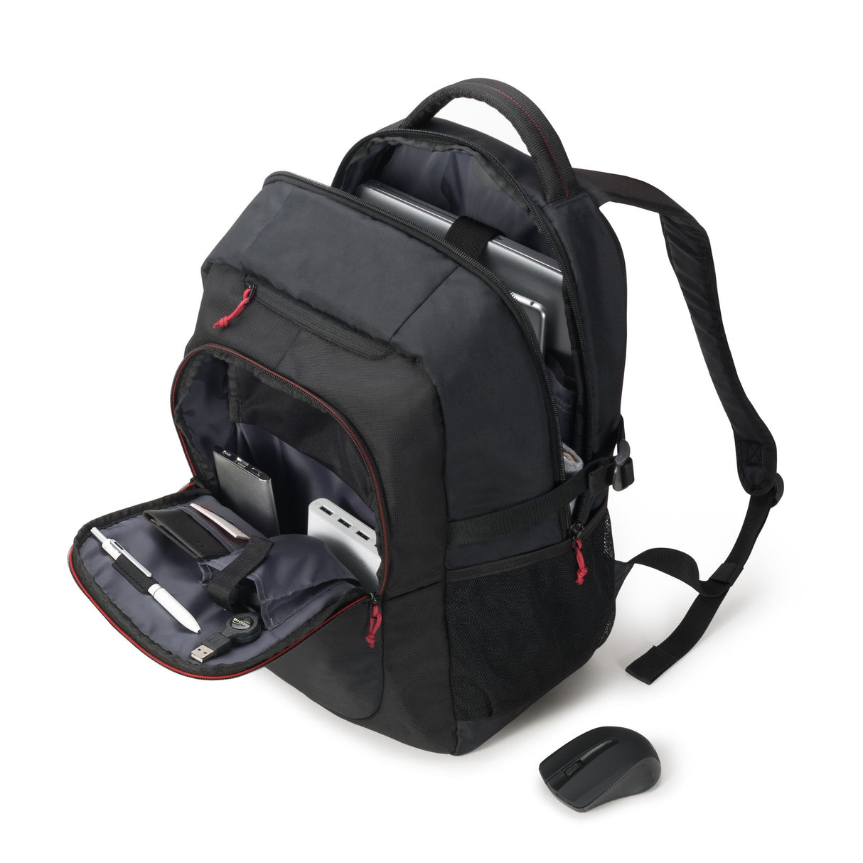 EAN 7640158668962 - DICOTA D31719 maletines para portátil 39,6 cm (15.6") Mochila Negro imagen 3