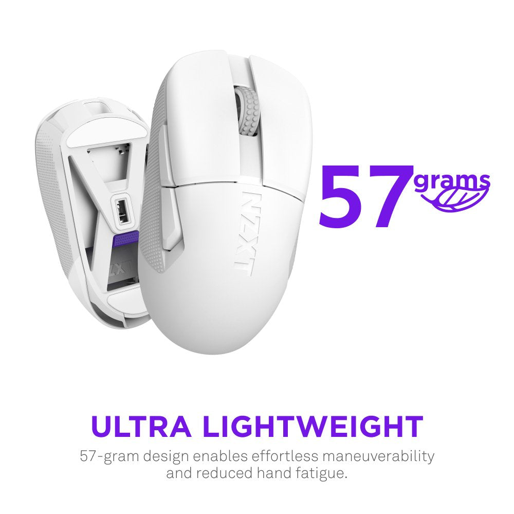 EAN 5056547204031 - NZXT MS-101NW-02 ratón Juego mano derecha RF inalámbrico Óptico 26000 DPI imagen 2