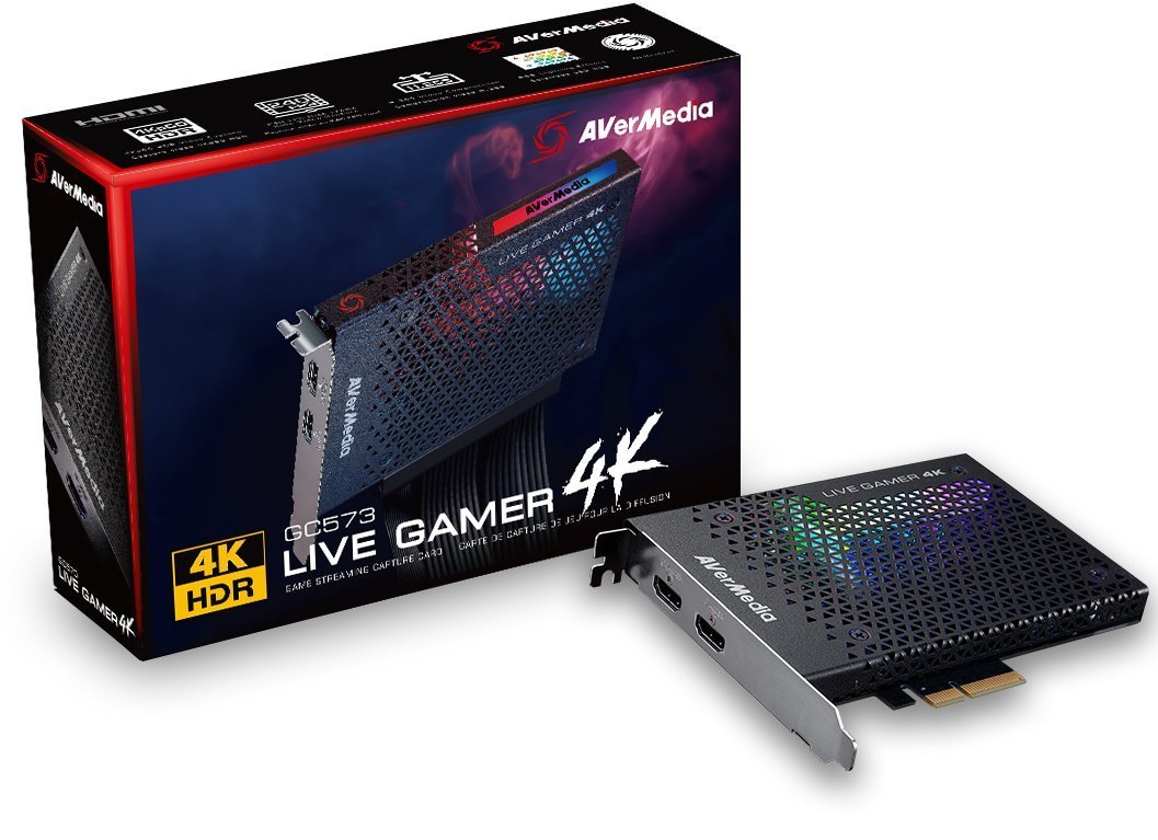 Capturadora Int Avermedia Live Gamer 4k Pci-E X4/Hdmi In+Out/Rgb 61gc5730a0as
