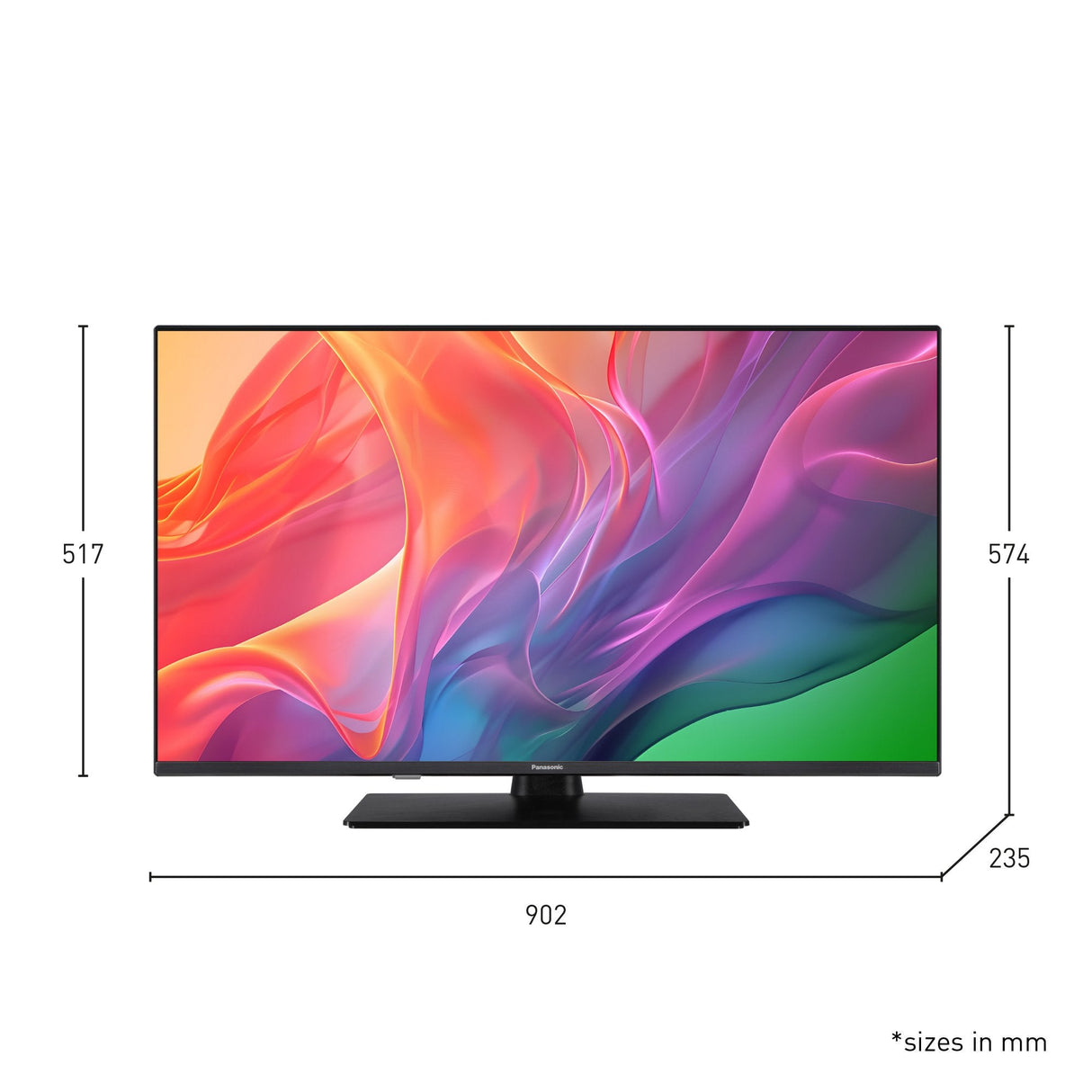 Panasonic Tv-40s55aez Schwarz