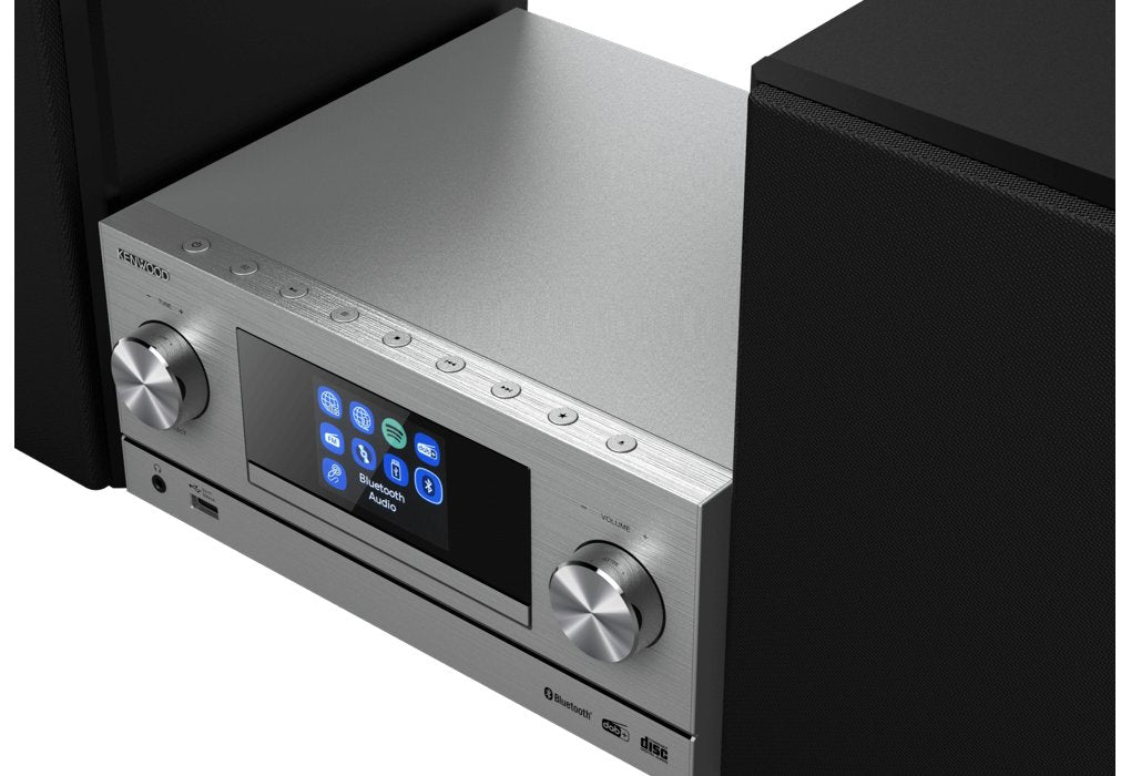 Kenwood M-9000s Smart Micro Hifi-Symem Mit Dab+, Wifi, Internetradio Plata