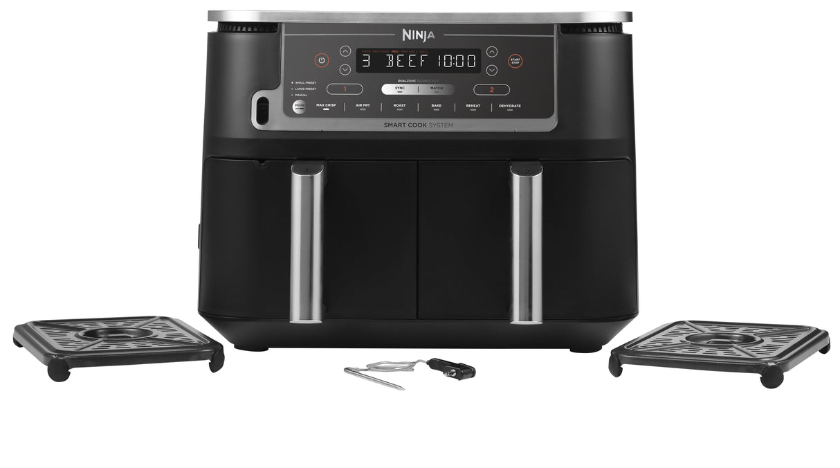 EAN 0622356258388 - Ninja AF451EU freidora Sencillo 9,5 L 2470 W Freidora de aire caliente Negro imagen 5