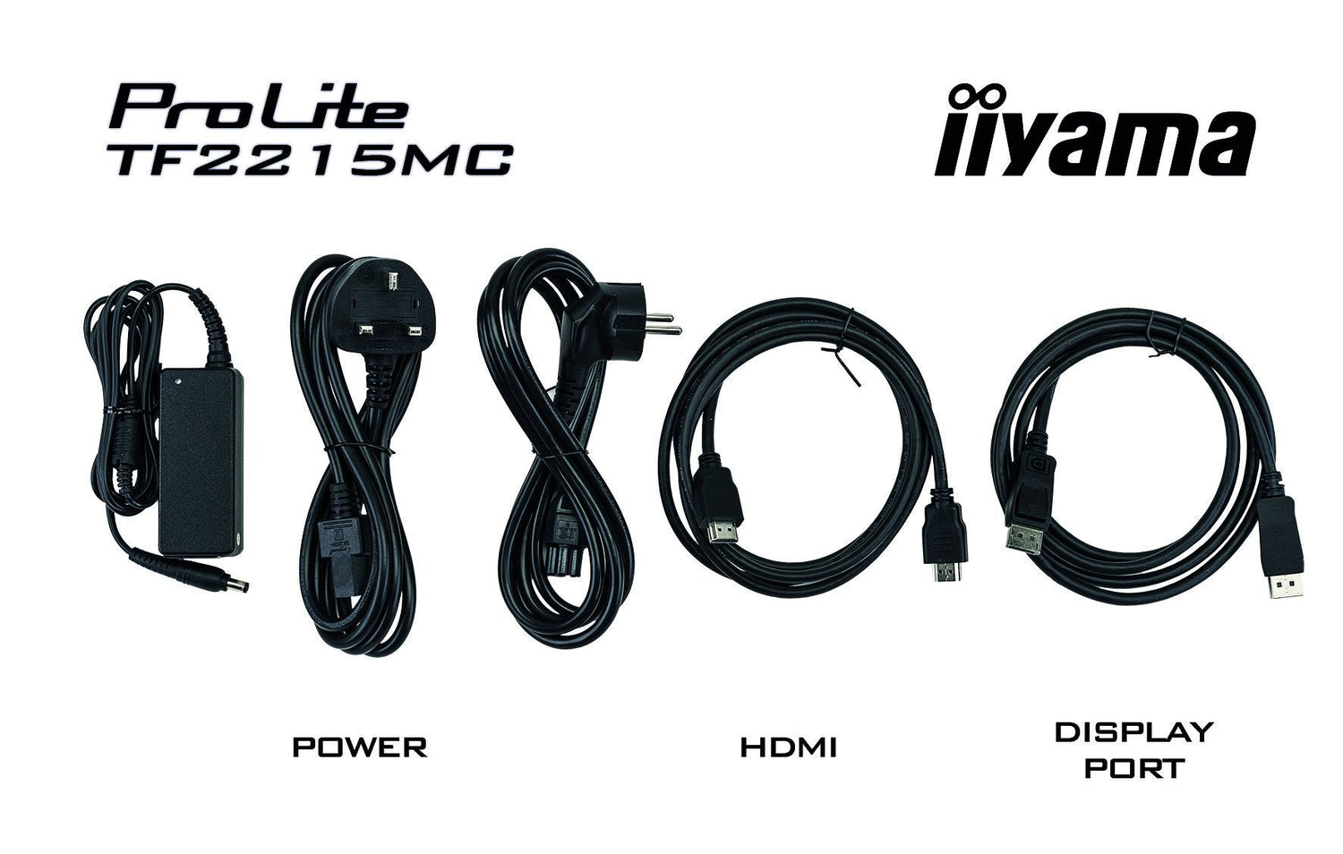 Monitor Iiyama 22 Pl Tf2215mc-B2 Touch 14ms,Vga,Hdmi,Dp,Openframe, Antifingerprint