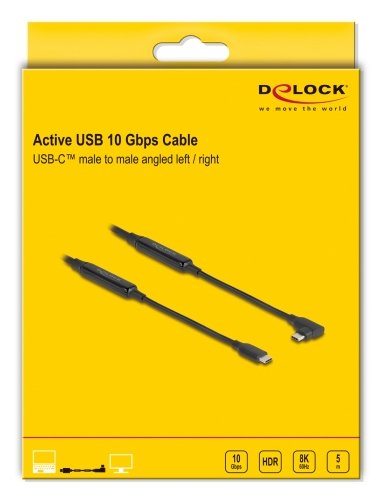 Delock Aktives Usb 10 Gbps Cable Usb Tipo-C Macho A Macho