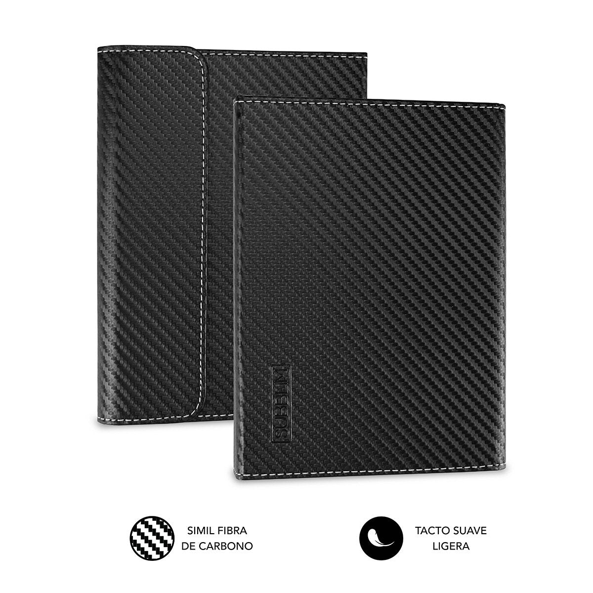 EAN 8436586741006 - SUBBLIM SUB-CUE-1EC001 funda para libro electrónico 15,2 cm (6") Folio Negro imagen 3