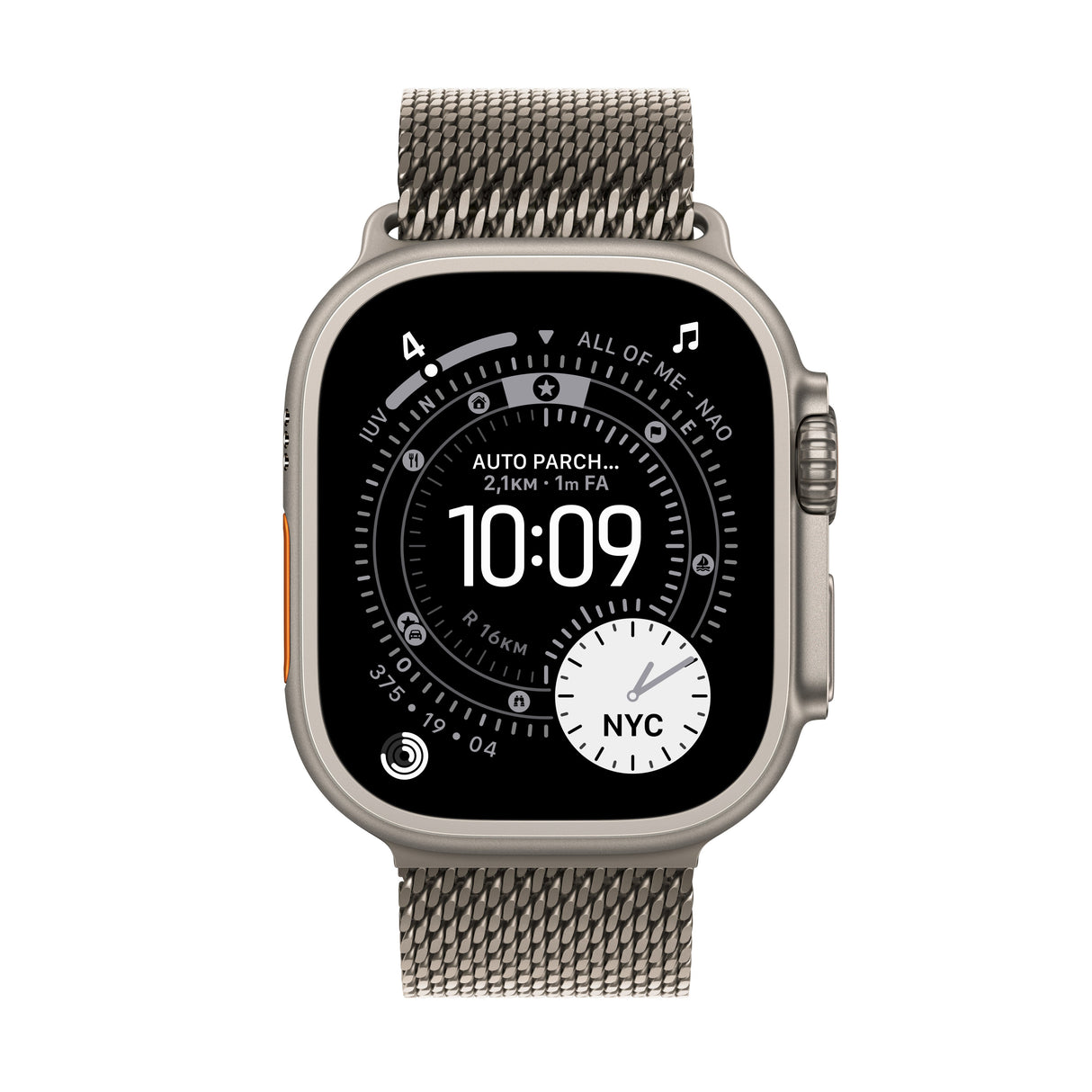EAN 195950609868 - Apple Watch Ultra 3 OLED 49 mm Digital 422 x 514 Pixeles Pantalla táctil 5G Titanio Wifi GPS (satélite) imagen 2