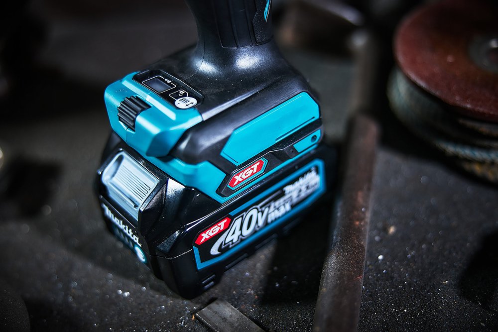 Taladro De Impacto Inalámbrico Makita Hp001gd201 Xgt, 40 Voltios