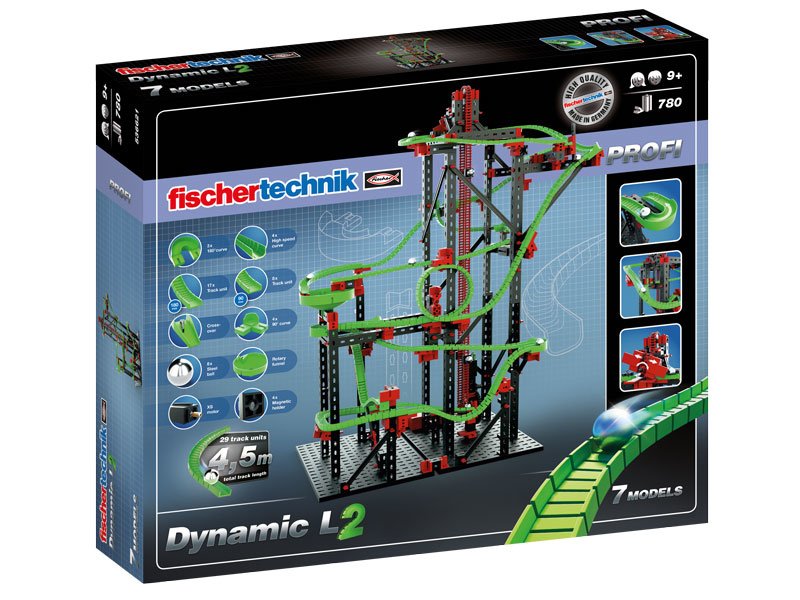 Fischertechnik Dynamic L2, Pista De Canicas 536621