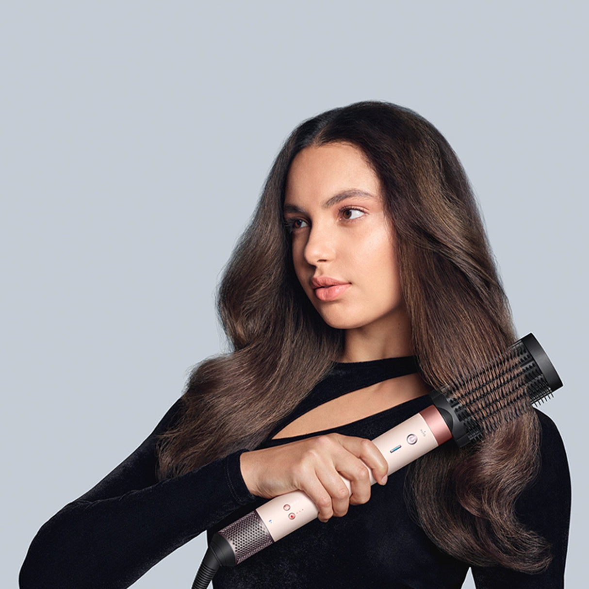 Dyson Airwrap Co-Anda2x Haarstyler Straight+Wavy Pink