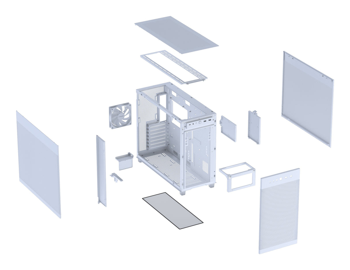 EAN 4711636165150 - ASUS PRIME AP303 Mesh Midi Tower Blanco imagen 14