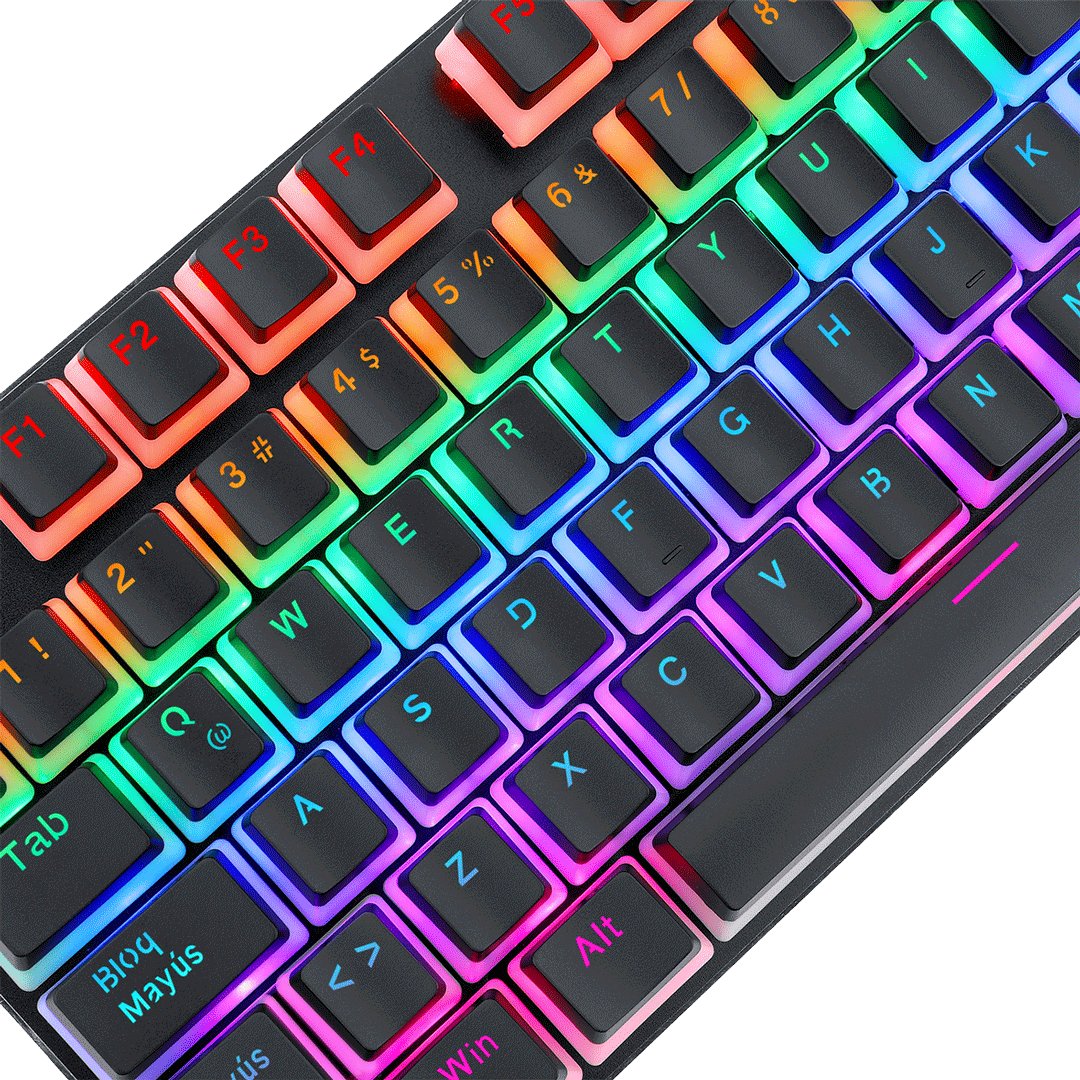 Redragon Scarab Kit 26 Teclas Español Negras