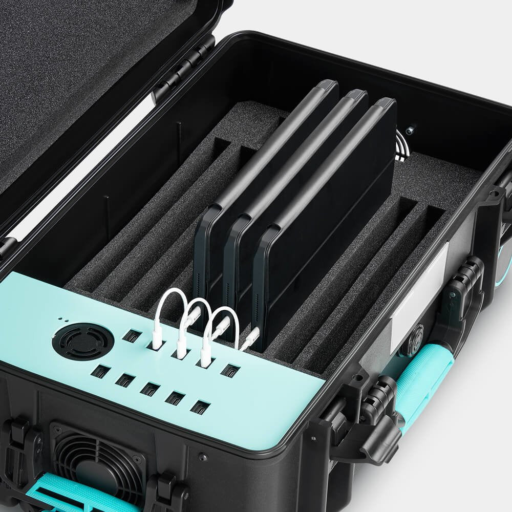 Formcase Transformercase T10 Estación De Almacenamiento Y Carga Para Dispositivos Portátiles Negro