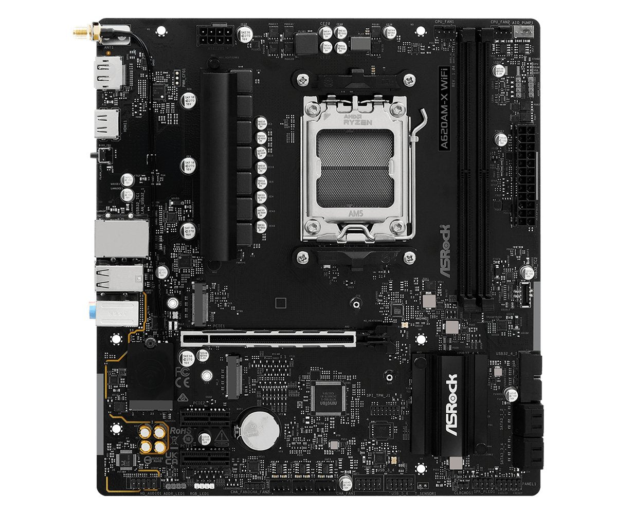 EAN 4711581490826 - Asrock A620AM-X WiFi AMD A620A Zócalo AM5 micro ATX imagen 2