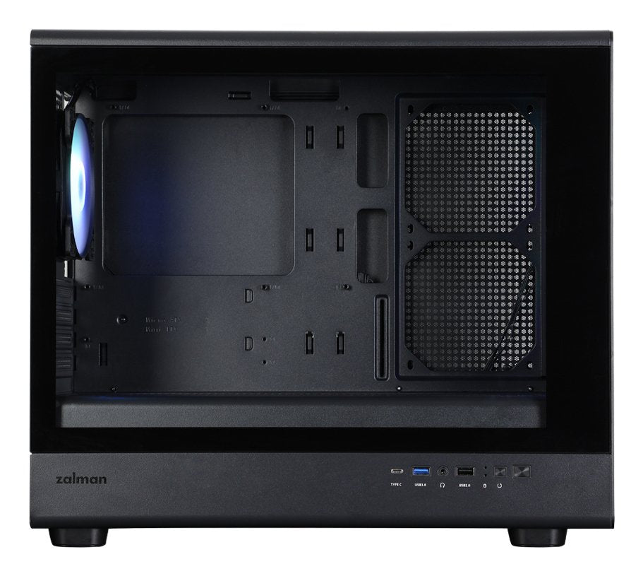 Caja Pc Zalman M5 Matx 4 X Vent 120mm Argb 2xusb 3.0 Negro S/N Fuente