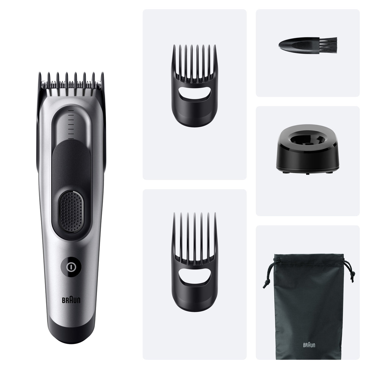 EAN 4987176251060 - Braun HC7590 cortadora de pelo y maquinilla Negro, Plata 17 Níquel-metal hidruro (NiMH) imagen 3