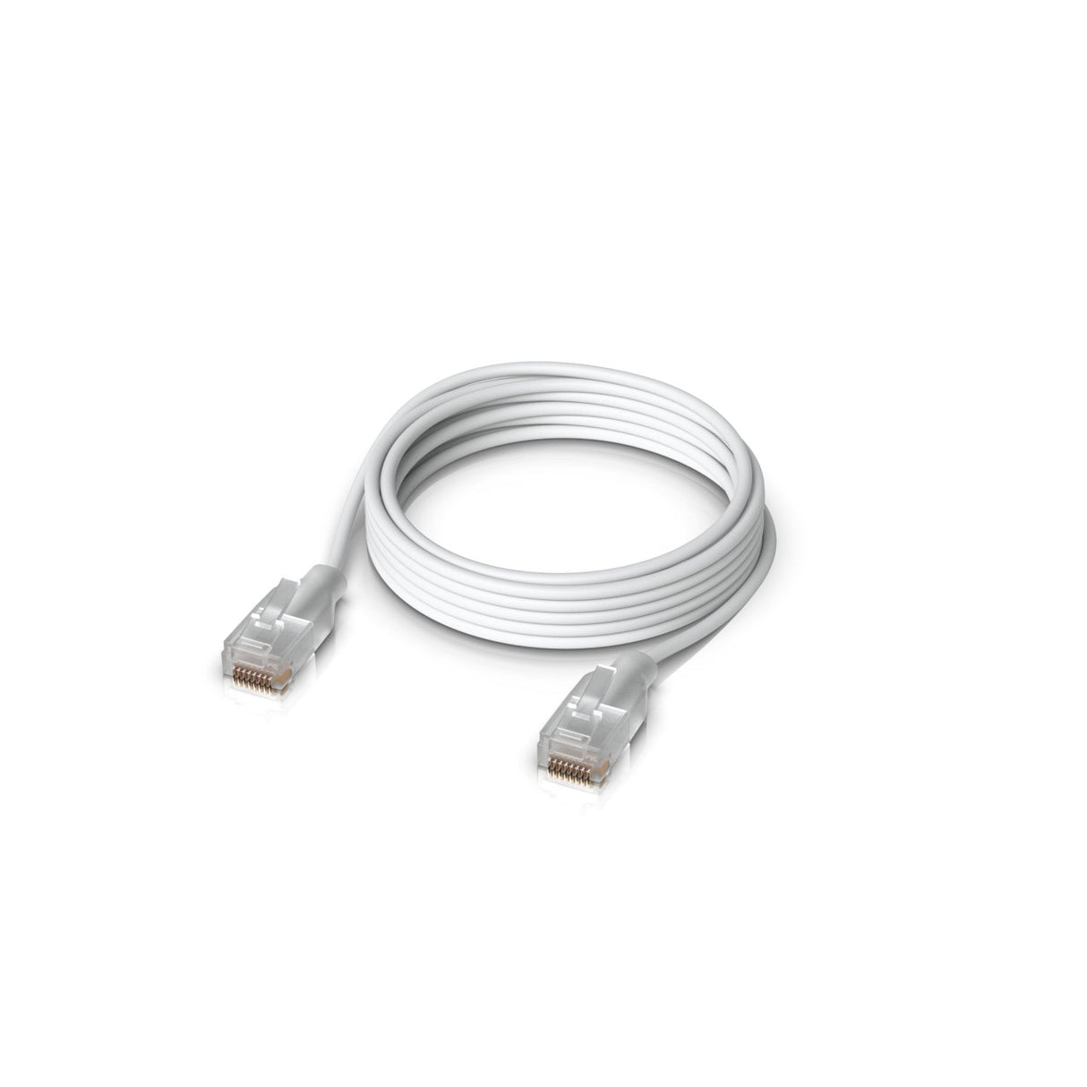 Ubiquiti Uacc-Cable-Patch-El-2m-W Cable De Red Translúcido, Blanco Cat6