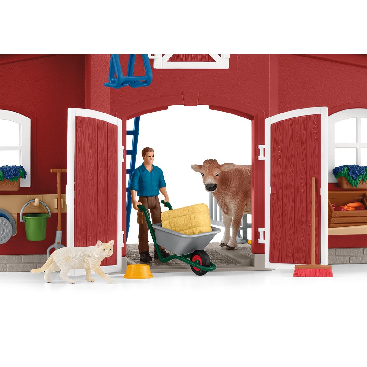 Schleich Farm World Gran Granja Con Animales Y Accesorios