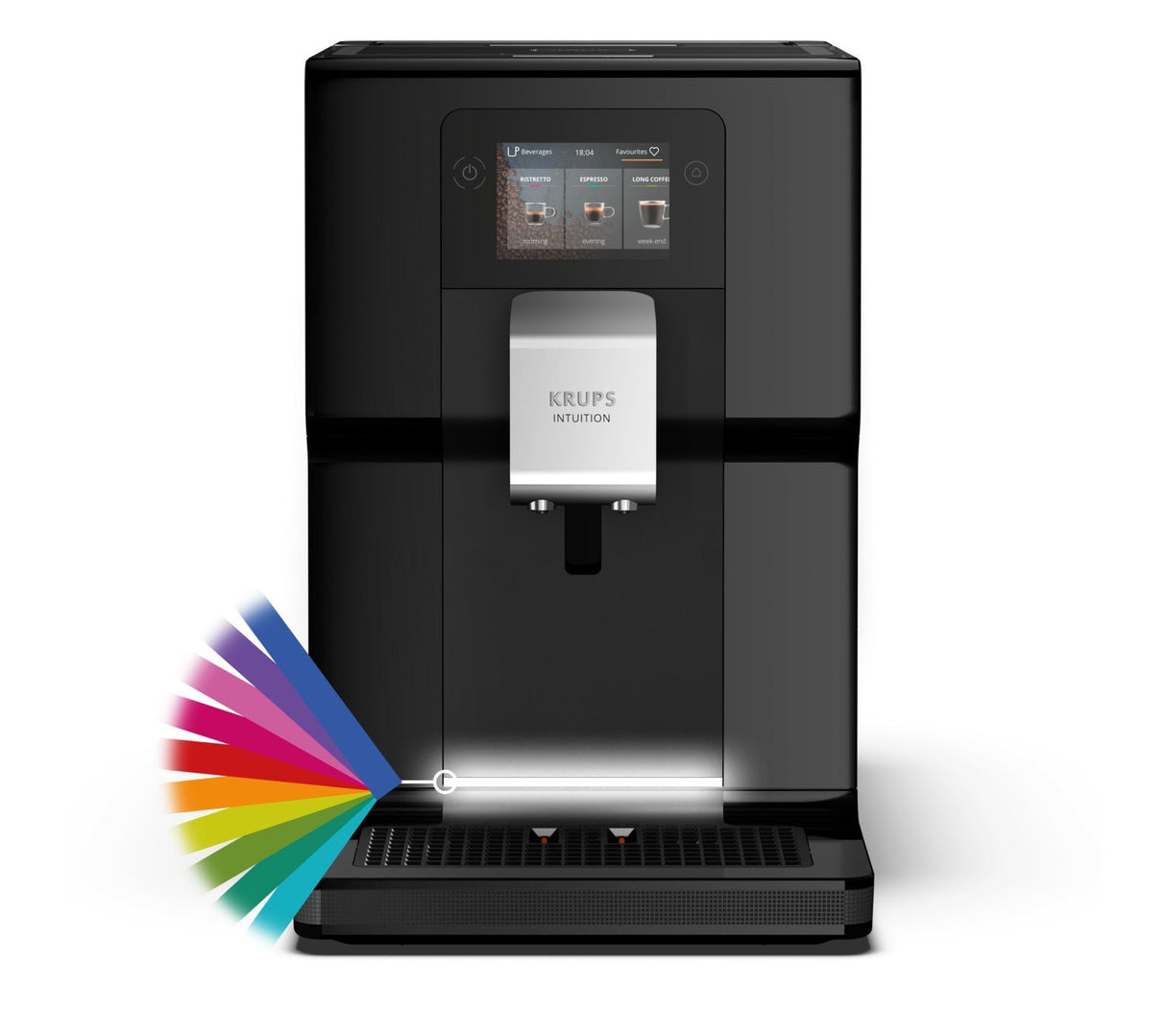 Cafetera Krups Ea873 Espresso, Superautomática Negro, Máquina Espresso, De Café Molido, Molinillo Integrado, 1450 W, Negro